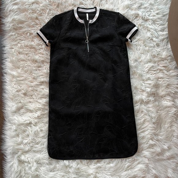 I.code Black Lace Dress Sporty Style - Picture 2 of 10